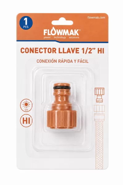 CONECTOR LLAVE 1/2″ HI FLOWMAK