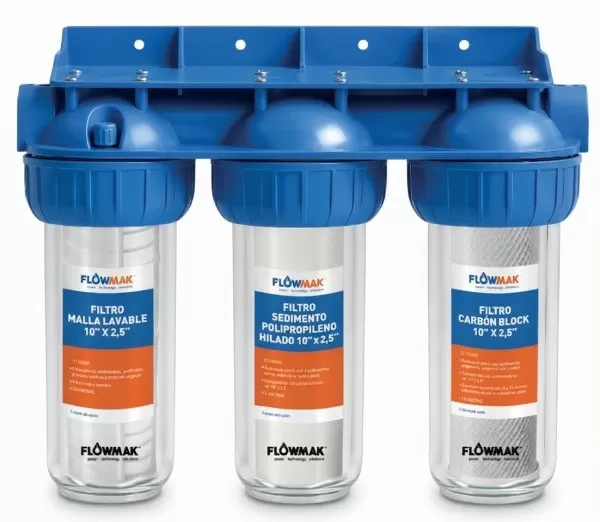 PACK CONT TRIPLE FLOWMAK 10’x2,5′ MALLA PP CRBN