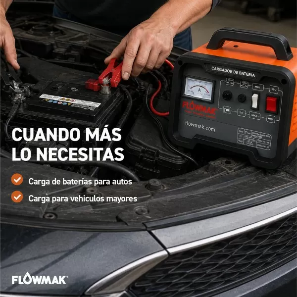 CARGADOR BATERIA FLOWMAK 300W(12V) – 490W(24V)