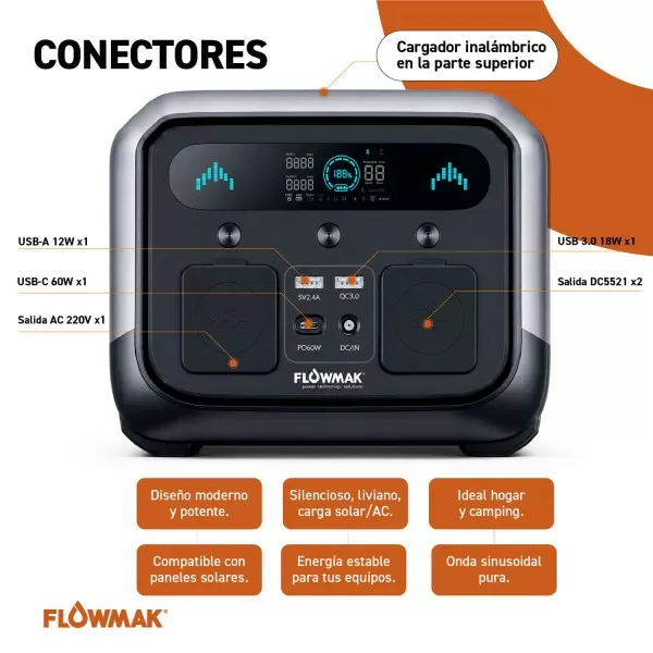 ESTACION ENERGIA FLOWMAK P330, 330W