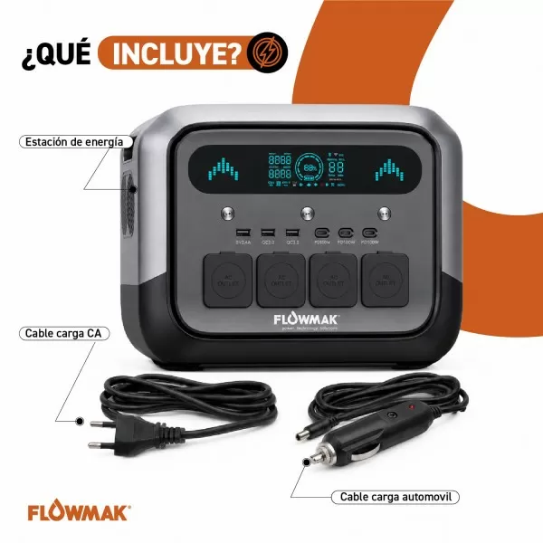 ESTACION ENERGIA FLOWMAK Pro1200, 1200W