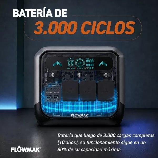 ESTACION ENERGIA FLOWMAK Pro1200, 1200W