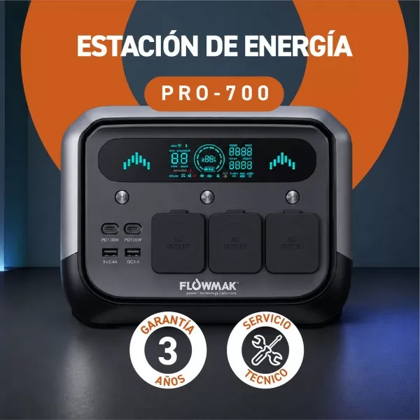 ESTACION ENERGIA FLOWMAK Pro700, 700W