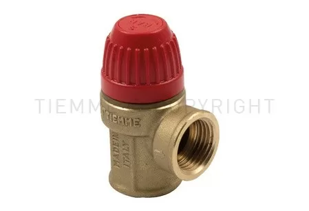 VÁLVULA ALIVIO TIEMME 1/2″ X6 BAR